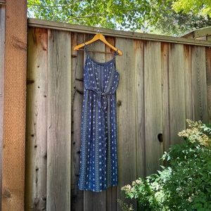 Tribal print jumpsuit xs